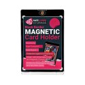 35PT Black Border One Touch Magnetic Holder Ultra clear Safe Cards Storage