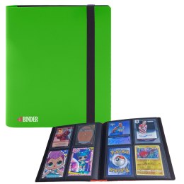 Album klaser kolekcjonerski na karty Zielony 160 kart SCS