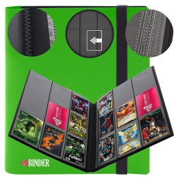 Album klaser kolekcjonerski na karty Zielony 360 kart SCS